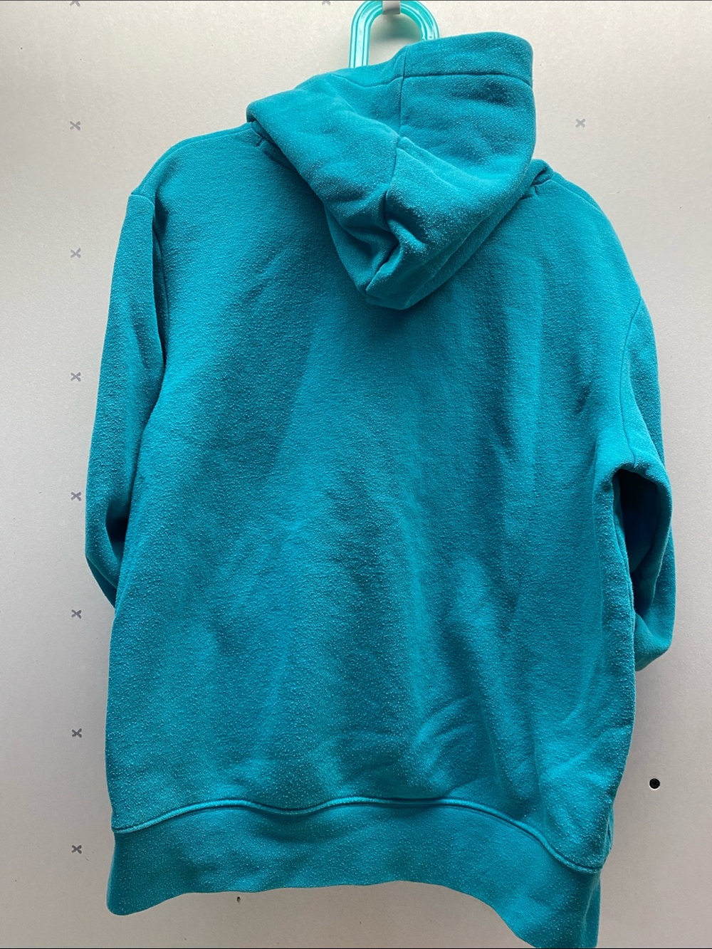 Jordan Teal Pullover Hoodie with Jumpman Logo - Picture 5 of 9